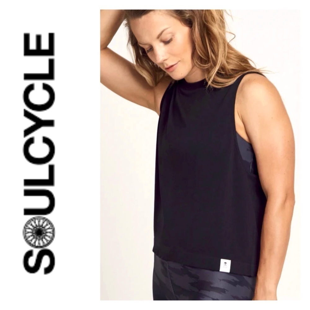NEW Soul by SoulCycle Cropped Performance Top